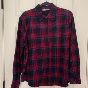 Lee Rider Flannel-Lined Plaid Shirt